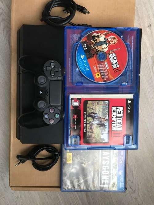 BOXED SONY PLAYSTATION 4*CUH-1216B* 1 TB HDD* 3 GAMES * 1 SONY CONTROLLER *HDMI CABLE*USB CABLE